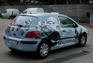 Pubblicità e Decorazione Auto Aziendali - Pubblicarb 25